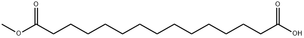 Pentadecanedioic acid 1-methyl ester