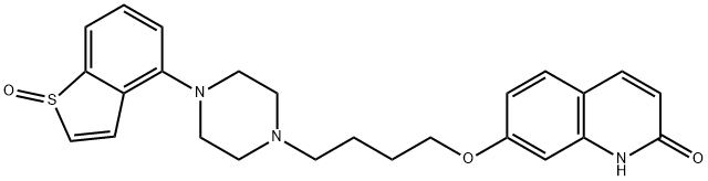 Brexpiprazole sulfoxide impurity Struktur