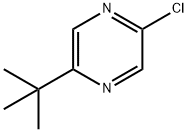 Pyrazine, 2-chloro-5-(1,1-dimethylethyl)- Struktur