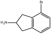 4-Bromo-indan-2-ylamine Struktur