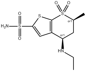 DORZOLAMIDE BASE Struktur