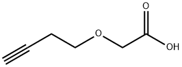 Acetic acid, 2-(3-butyn-1-yloxy)- Struktur