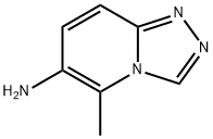 5-methyl-[1,2,4]triazolo[4,3-a]pyridin-6-amine Struktur