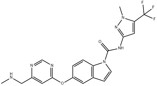 Acrizanib Struktur