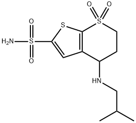 sezolamide Struktur