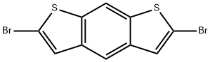 Benzo[1,2-b:5,4-b']dithiophene, 2,6-dibromo- Struktur