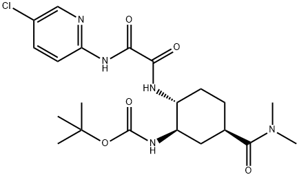 Edoxaban Impurity 28 (1R,2R,4R) Struktur