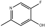 4-Pyridinol, 5-fluoro-2-methyl- Struktur