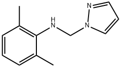 1H-Pyrazole-1-methanamine, N-(2,6-dimethylphenyl)- Struktur