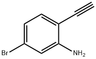 Benzenamine, 5-bromo-2-ethynyl- Struktur