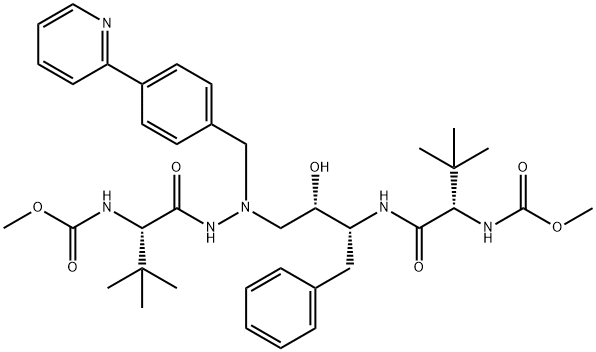 Atazanavir S,S,R,S-Diastereomer, 1292296-10-6, 結(jié)構(gòu)式