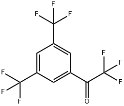 1-(3,5-Bis(tri?uoromethyl)phenyl)-2,2, 2-tri?uoroethanone Struktur