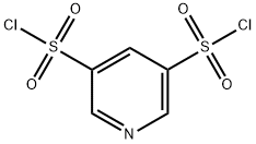 3,5-Pyridinedisulfonyl dichloride Struktur