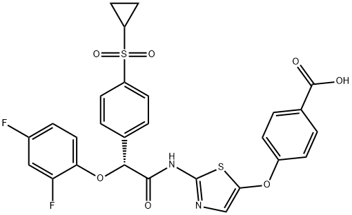 Glucokinase activator 1 Struktur