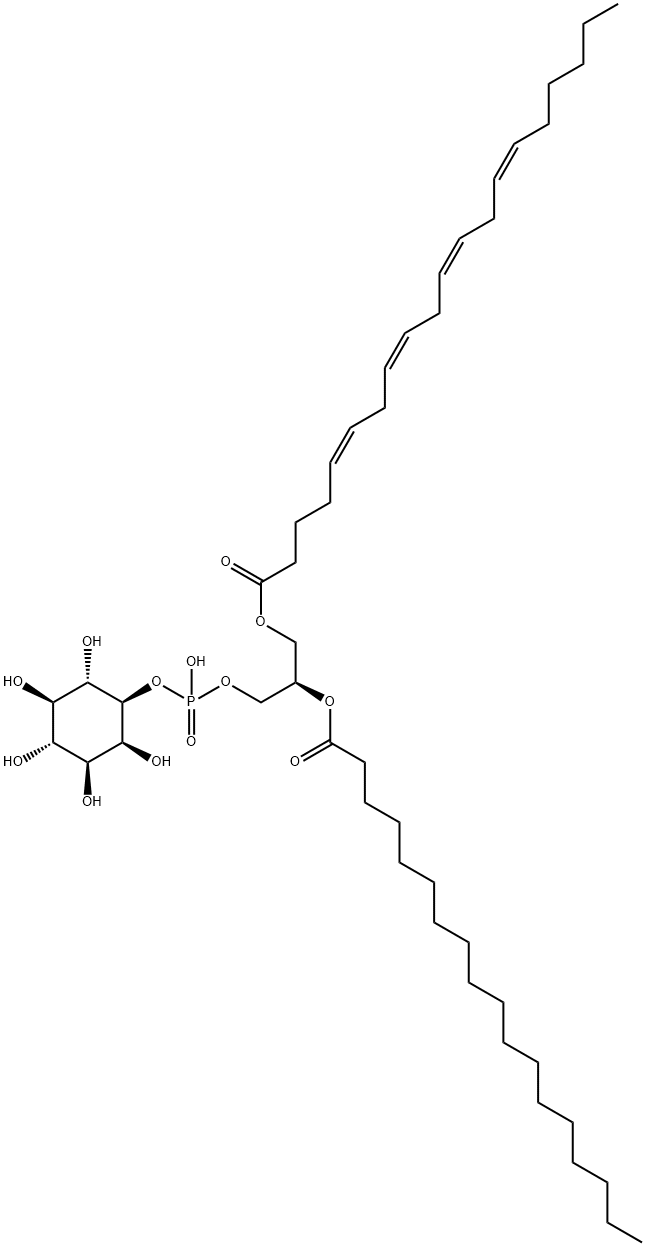 PI(18:0/20:4(5Z,8Z,11Z,14Z)) Struktur