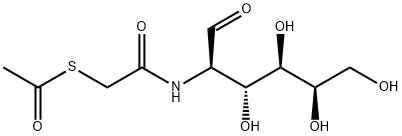 D-Galactose, 2-[[2-(acetylthio)acetyl]amino]-2-deoxy- Struktur