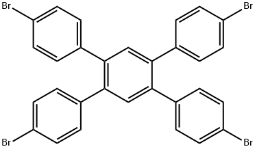 1,1':2',1''-Terphenyl, 4,4''-dibromo-4',5'-bis(4-bromophenyl)- Struktur