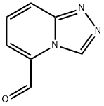 1,2,4]triazolo[4,3-a]pyridine-5-carbaldehyde Struktur