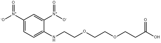 DNP-PEG2-acid Struktur