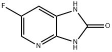 6-fluoro-1H-imidazo[4,5-b]pyridin-2(3H)-one Struktur