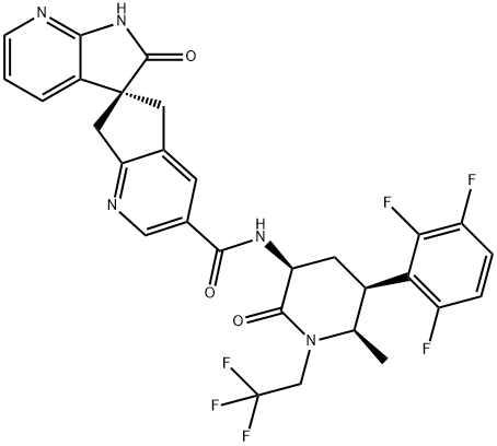 Atogepant (MK-8031) Struktur