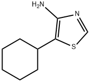 4-Thiazolamine, 5-cyclohexyl- Struktur