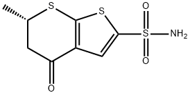 (6S)-4-氧代-6-甲基-5,6-二氫-4H-噻吩并[2,3-B]噻喃-2-磺酰胺, 1383784-43-7, 結(jié)構(gòu)式