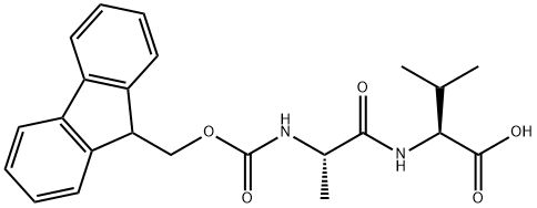 Fmoc-β-Ala-Val-OH Struktur