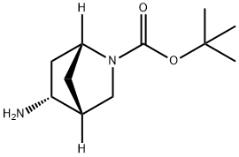 (1R,4R,5R)-Tert-Butyl 5-Amino-2-Azabicyclo[2.2.1]Heptane-2-Carboxylate(WX120469) Struktur