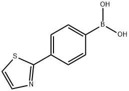 4-(1,3-Thiazol-2-yl)phenylboronic acid Struktur