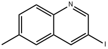 3-Iodo-6-methylquinoline Struktur