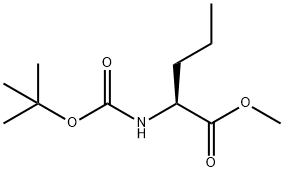 Norvaline, N-[(1,1-dimethylethoxy)carbonyl]-, methyl ester