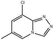 8-chloro-6-methyl-[1,2,4]triazolo[4,3-a]pyridine Struktur