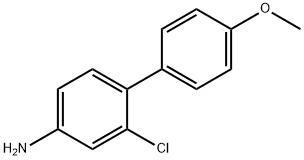 [1,1'-Biphenyl]-4-amine, 2-chloro-4'-methoxy- Struktur