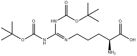 H-Arg(Boc)2-OH Struktur