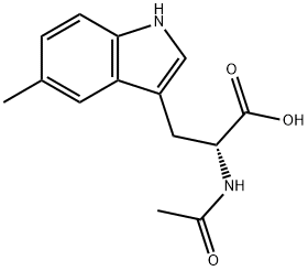 Ac-D-5-MethylTryptophan Struktur