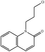 2(1H)-Quinolinone,1-(3-chloropropyl)-(9CI) Struktur