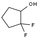 Cyclopentanol, 2,2-difluoro- Struktur