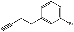 Benzene, 1-bromo-3-(3-butyn-1-yl)- Struktur