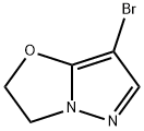 Pyrazolo[5,1-b]oxazole, 7-bromo-2,3-dihydro- Struktur