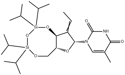 TSN-004 3',5'-TIPDS-rU3',5'-O-(1,1,3,3-tetraisopropyl-1,3-dis iloxanediyl) uridine Struktur