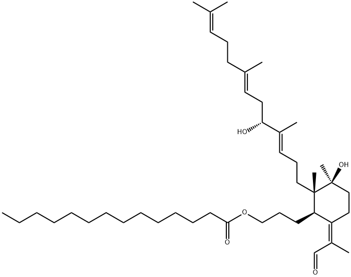 Iristectorene B Struktur