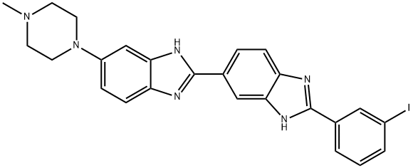 iodoHoechst 33258 Struktur