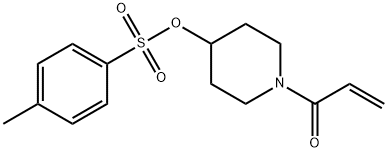 1-[4-[[(4-Methylphenyl)sulfonyl]oxy]-1-piperidinyl]-2-propen-1-one