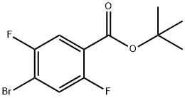 Benzoic acid, 4-bromo-2,5-difluoro-, 1,1-dimethylethyl ester