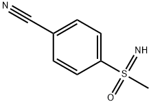 4-(S-methylsulfonimidoyl)benzonitrile(WX192082) Struktur