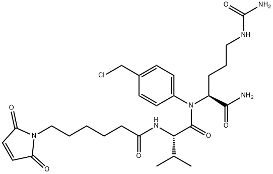 Mc-Val-Cit-PAB-Cl Struktur