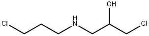 1-Chloro-3-[(3-chloropropyl)amino]-2-propanol hydrochloride Struktur