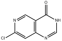 Pyrido[4,3-d]pyrimidin-4(3H)-one, 7-chloro- Struktur