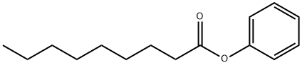 Phenyl nonanoate Struktur